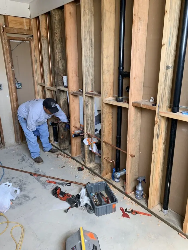 Commercial rough-in plumbing for Gas Line Repair in Babylon